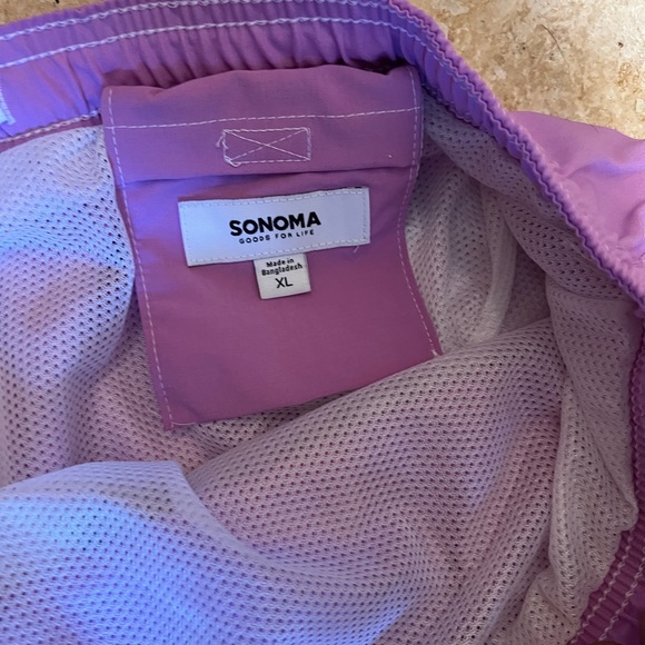 Sonoma Mens Xl Swim Trunks Multicolor(New) - Picture 4 of 6